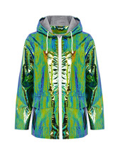 Jacke, Grün, Hologramm