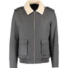 Charcoal-Grey Harrington Jacket