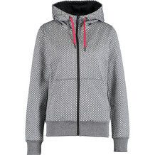 Grey Patterned Hoodie