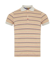 Patterned Polo Shirt