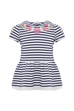 Kleid im Set mit Hose Dunkelblau