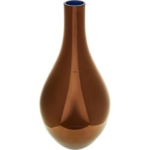 Copper Tone Hand blown Vase