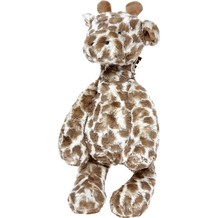 Brown & Cream Giraffe Plush Toy