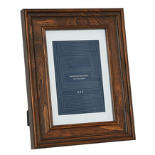 Dark Brown Pinewood Photo Frame
