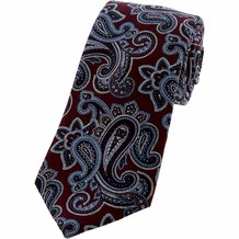 Paisley Patterned Silk Tie