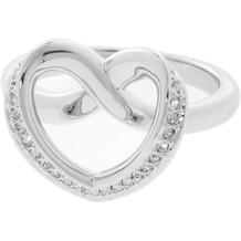 Ring versilbert