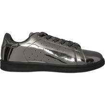 Trainers, Silber, Glänzend