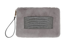 Fluffy Clutch Bag