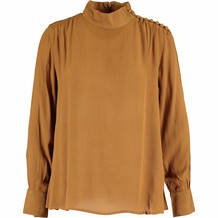 Yellow Ochre Long Sleeve Blouse