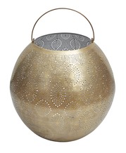 Gold Globe Lantern