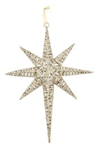 Gold Glitter Large Star