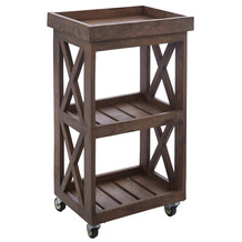 Three Tiered Wooden Storage Unit