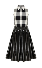 Kleid, Schwarz Weiss