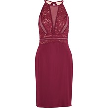 Kleid mit Cutouts Rot