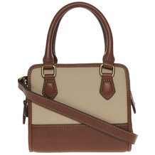 Stone Leather Mini Cross Body Bag