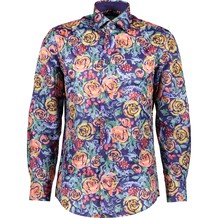 Blue Pastel Floral Shirt