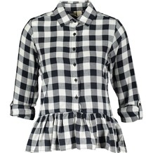 Hemd, Schwarz-Weiss Kariert