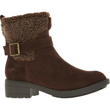 Chocolate Brown Biker Boots