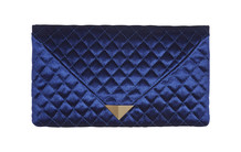 Blaue Clutch