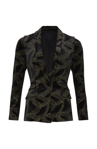 Black and Gold Blazer