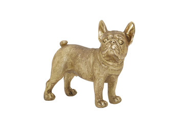 Gold Dog Ornament