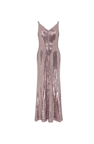 Mauve Sequin Dress
