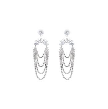 Silver Drop Earring