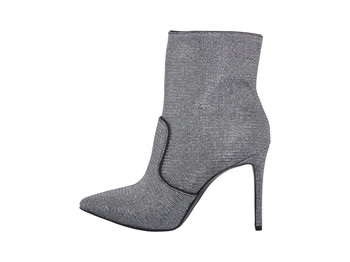 Silver Heeled Boots