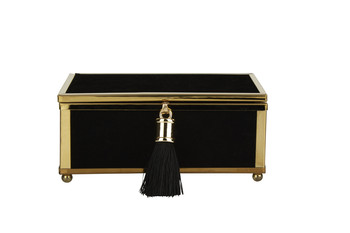 Black Tassle Jewellery Box