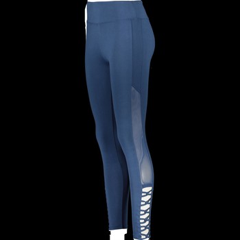 Blue Brushed Active Leggings