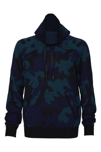 Blue Camo Jumper