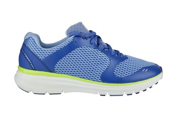 Blue Mesh Trainers