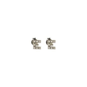 E Stud Earrings
