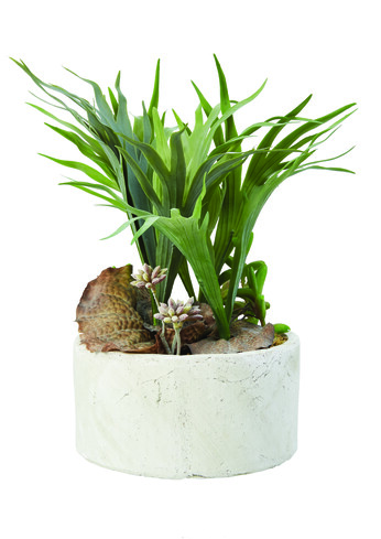 Faux Plant with Base