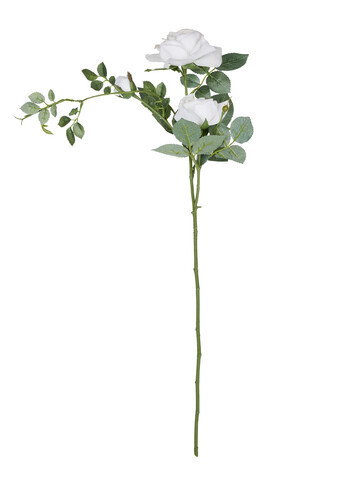 Faux White Rose