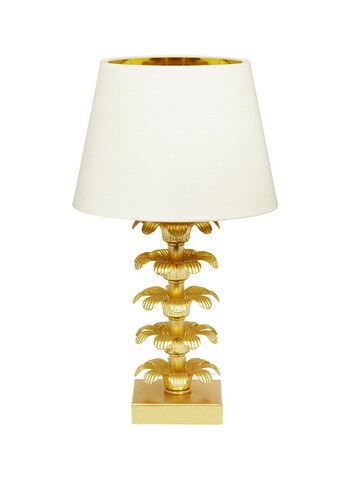 Gold Tree Lamp with Shade