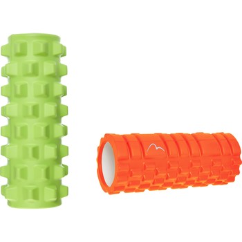 Green & Orange Foam Roller both