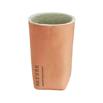 Large Terracotta Clay Unglazed Vase