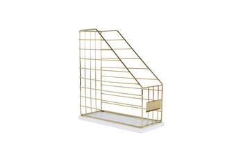 Marble & Gold File Holder