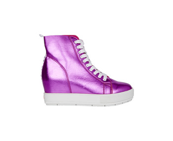 Metallic Pink Boots