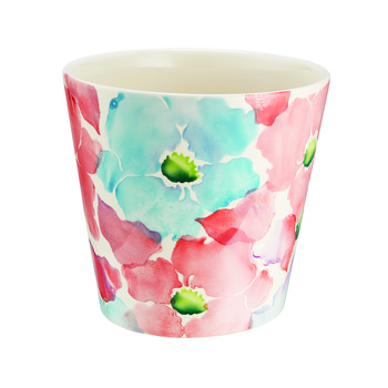 Large Flower Ceramic Plant Pot