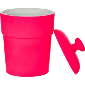 Neon Pink Storage Jar