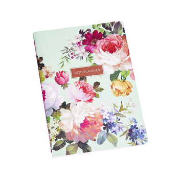 Pastel Zest Floral Planner