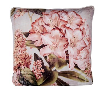 Pink Floral Cushion