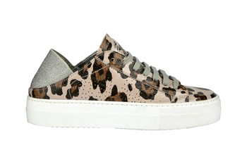 Pink Leopard Trainers