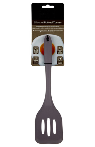 Purple Silicone Slotted Turner