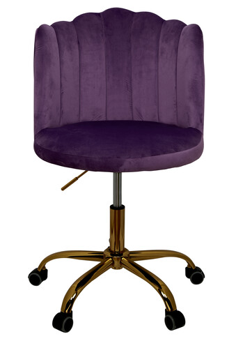 Purple Velvet Chair