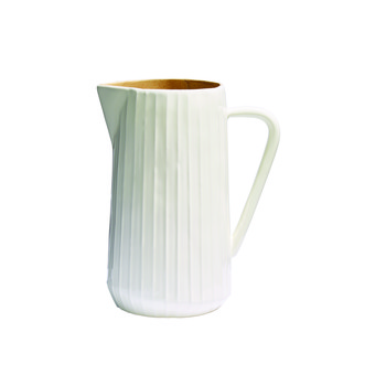 Ribbed Cream Jug