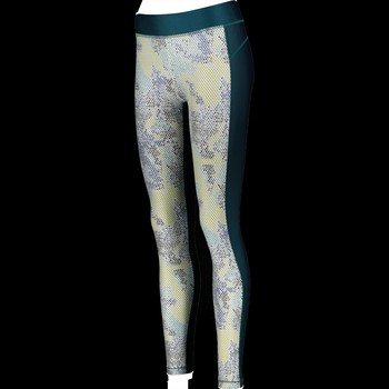 Teal Dotted Leggings
