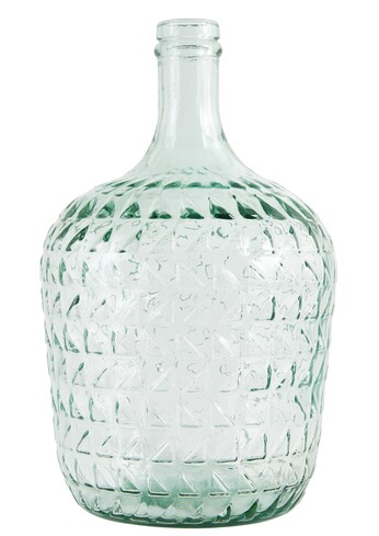Teal Glass Vase